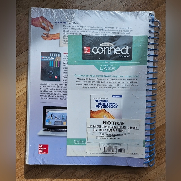 FACTORY SEALED - Laboratory Manual for Human Anatomy & Physiology - Picture 2 of 9